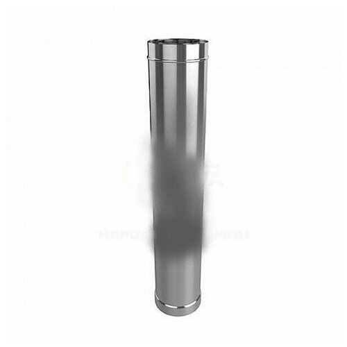 Труба-сэндвич элит 150/220 мм.1 м 304 нержавеющая сталь(0