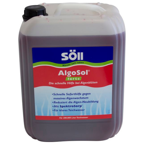 Биопрепарат для пруда SOLL AlgoSol forte 10 л