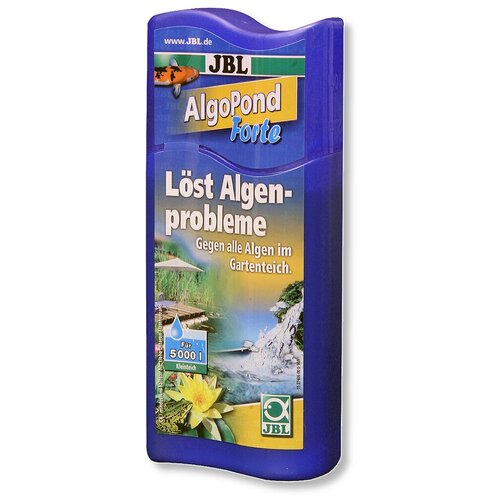 [282.2740500] JBL AlgoPond Forte - Препарат против водорослей в садовых прудах 250 мл на 5000 л (2 шт)