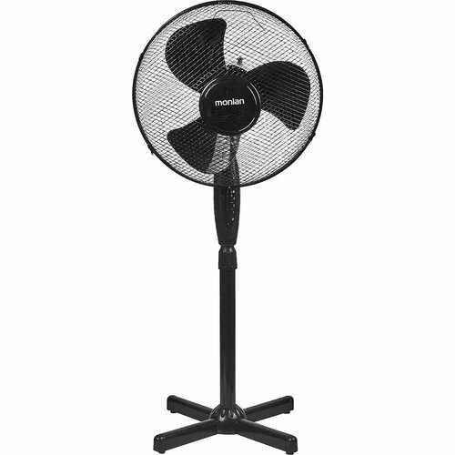 Вентилятор напольный Monlan MF-50SB 50 Вт 52 см цвет черный