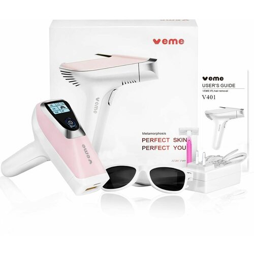 Лазерный фотоэпилятор VEME технология IPL для удаления волос эпилятор с системой охлаждения