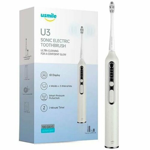 Электрическая зубная щетка Usmile U3 white