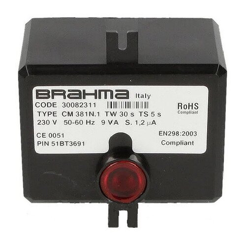 Блок управления горением Brahma CM381N.4 30390071