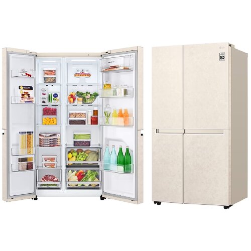 Холодильник LG Side by Side с инверторным линейным компрессором GC-B257JEYV