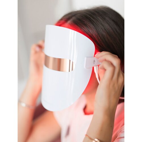 COOLBOXBEAUTY Светодиодная LED маска для лица с ультрафиолетом
