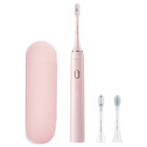 Ультразвуковая электрическая зубная щетка SOOCAS X3U (Розовая)