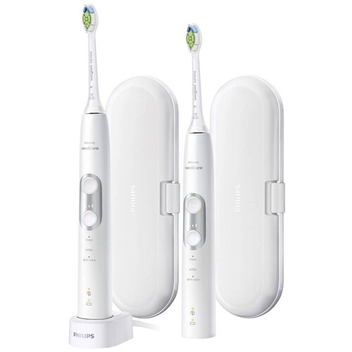 Набор электрических зубных щеток Philips Sonicare 6100 ProtectiveClean HX6877/34