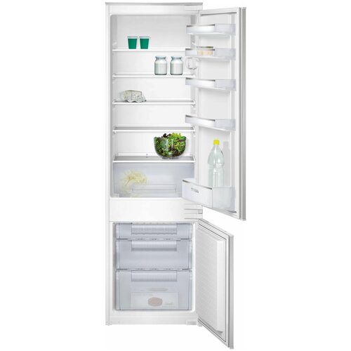 Встраиваемый холодильник с морозильной камерой снизу SIEMENS KI38VX22GB iQ100
