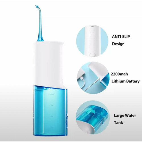 Портативный перезаряжаемый ирригатор для полости рта с USB-питанием