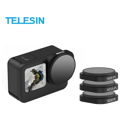 Фильтры Telesin GoPro Hero 9/10/11/12 (ND8-16-32/PL)