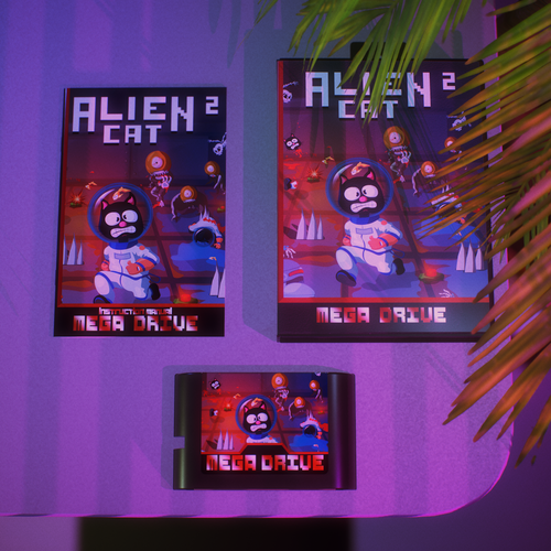 Alien Cat 2 Box Version (SMD/Genesis)