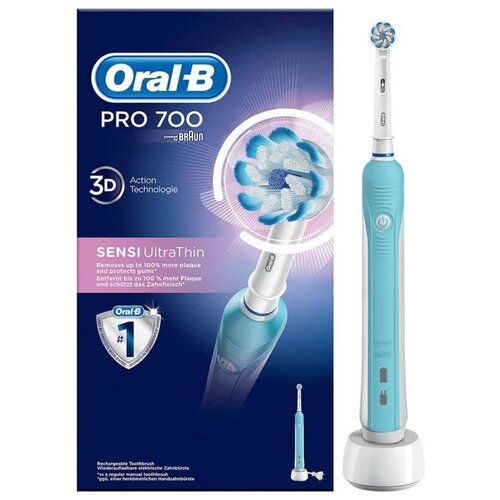 Электрическая зубная щетка Oral-B Pro 700 Sensi UltraThin