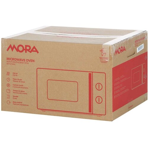 Микроволновая печь соло MORA MT101WH