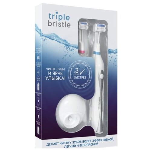 Зубная щётка электрическая TRIPLE BRISTLE ORIGINAL