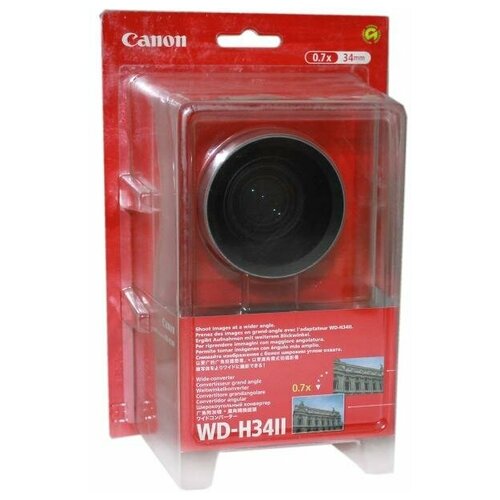 Конвертер Canon WD-H34II широкоугольный для видеокамер HFR 20/ 21/ 26/ 28/ 200/ 206 (5070B001)