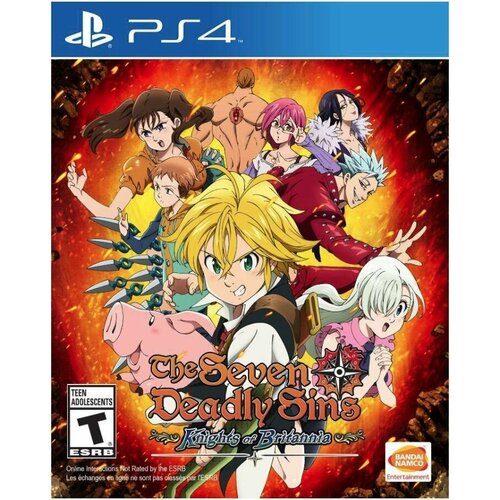 Видеоигра для PS4 PS5 The Seven Deadly Sins Knights of Britannia