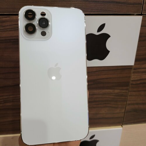 Корпус для iPhone X в стиле iPhone 14Pro (цвет: Silver - Серебристый)