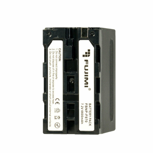 Аккумулятор Fujimi FBNP-F970 (6600 mAh) для цифровых фото и видеокамер