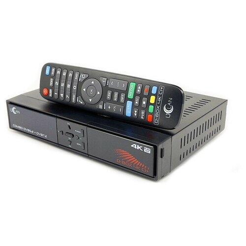 UCLAN D-Box 4K CI+ - Комбинированная телевизионная приставка DVBS2