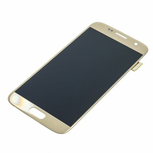 Дисплей для Samsung G930 Galaxy S7 (в сборе с тачскрином) золото