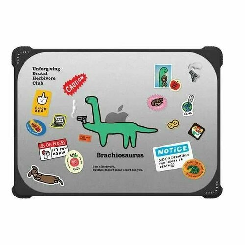 Чехол для ноутбука Casetify MacBook Impact Case Brachiosaurus MacBook Pro 14 (2021/2023)