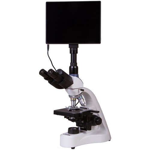 Микроскоп LEVENHUK MED D10T LCD белый