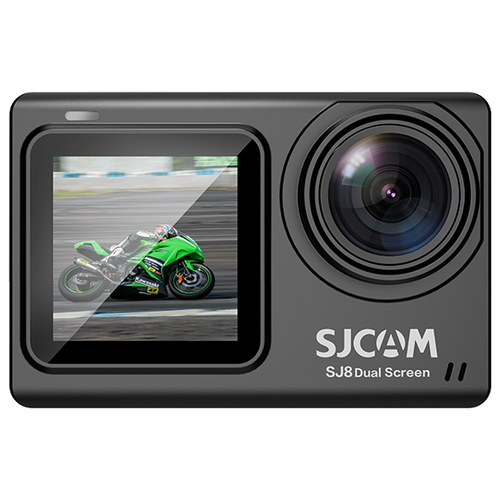 Экшн камера SJCam SJ8 Dual Screen черная с креплением