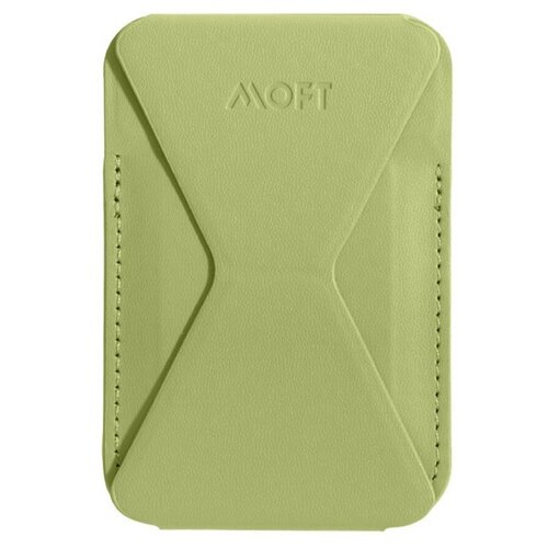 Подставка-кошелек для iPhone 12/13 MOFT SNAP-ON (Фисташковый)