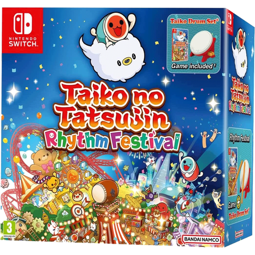 Taiko no Tatsujin Rhythm Festival Collector's Edition [игра + барабан][Nintendo Switch