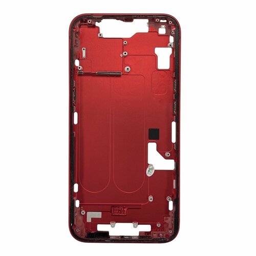 Средняя рамка (корпус) iPhone 14 Plus (RED) (AAA) US (Без sim)