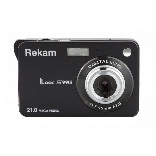 Фотоаппарат Rekam iLook S990i black metallic