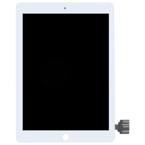 Экран (дисплей) для Apple iPad A1673 в сборе с тачскрином (белый)