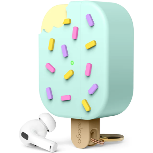 Силиконовый чехол с карабином Elago Ice Cream Silicone Hang case для наушников Apple AirPods Pro 2