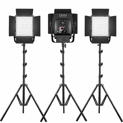 Комплект осветителей GVM LT-50S (3шт) GVM-LT-50S3L