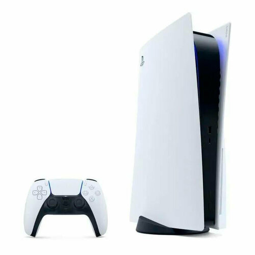 Игровая приставка Sony PlayStation 5 Blue-Ray 825Gb White + доп контроллер CFIJ-10011A / CFI-1200A