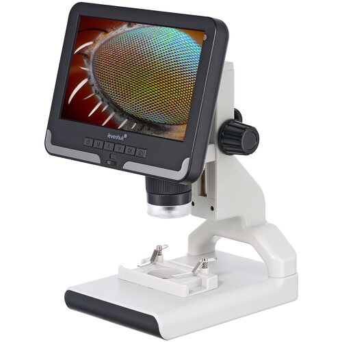 Микроскоп LEVENHUK Rainbow DM700 LCD белый/черный