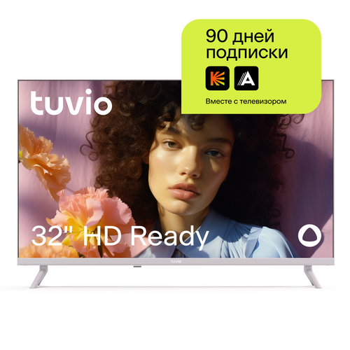 32” Телевизор Tuvio HD-ready DLED Frameless на платформе YaOS
