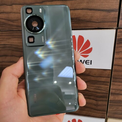 Крышка для Huawei P60 оригинальная (заднее стекло) цвет: зелёный