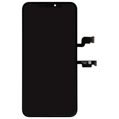 Экран (дисплей) для Apple iPhone A2104 в сборе с тачскрином (черный) (AMOLED)