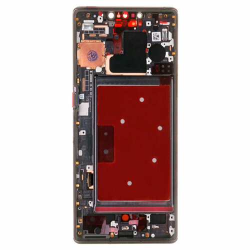 Экран (дисплей) для Huawei Mate 30 Pro модуль с рамкой и тачскрином (черный)