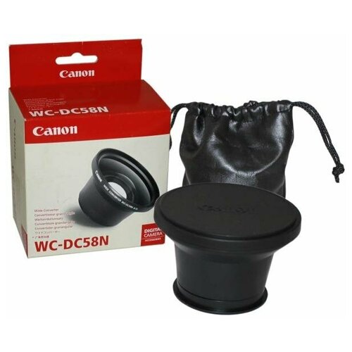 Конвертер Canon WC-DC58N широкоугольный для A710/ A700/ A640 A630/ A610/ A620/ A720IS/ G3/ G5 (8158A001)