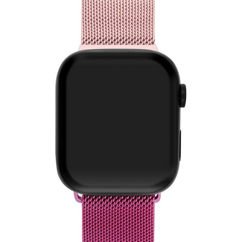 Ремешок для Apple Watch Series 6 44 мм Mutural металлический Фиолетово-розовый