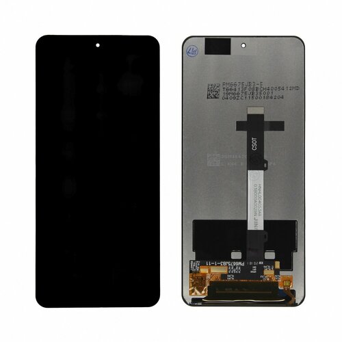 Дисплейный модуль с тачскрином для Xiaomi Poco X3 NFC (черный)