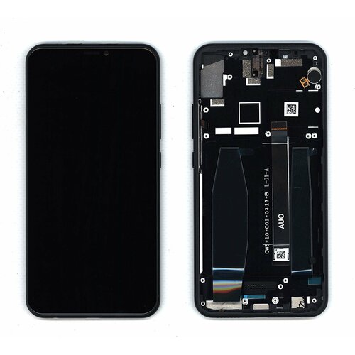 Дисплей для Asus ZenFone 5 ZE620KL в сборе с тачскрином и рамкой черный