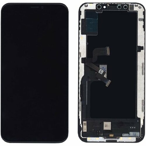 Дисплей с тачскрином AMPERIN для IPhone XS в сборе с тачскрином (OLED) черный
