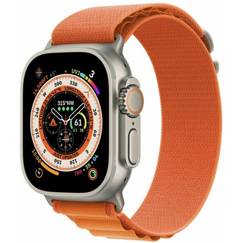 Ремешок Apple Alpine Loop Orange L для Apple Watch ULTRA 49mm MQE13ZM/A
