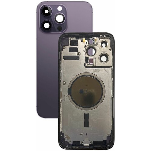 Корпус для iPhone 14 Pro Max (Deep Purple) (AASP)