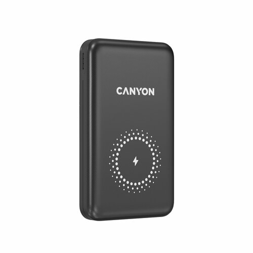 Внешний аккумулятор Canyon PB-1001 10000 mAh QC 3.0 / PD 18W Black