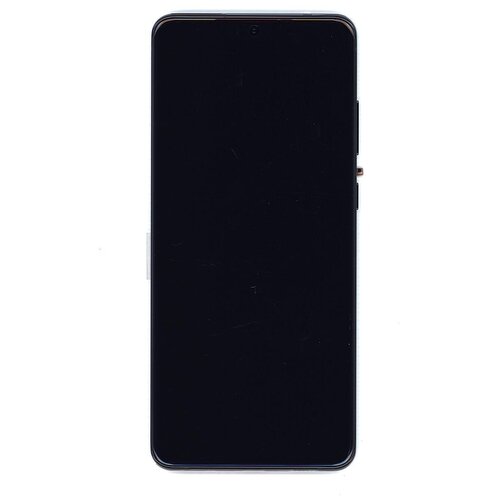 Дисплей для Samsung Galaxy S20 Ultra SM-G988B черный с рамкой