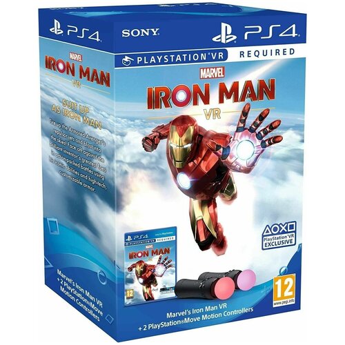 Видеоигра Marvel's Iron Man VR Русская Версия (только для PS VR) + Контроллеры движений PlayStation Move Controller () (PS4)